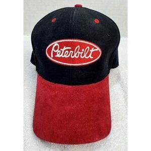 Peterbilt Adjustable Hat Cotton Suede/Faux Suede Bill